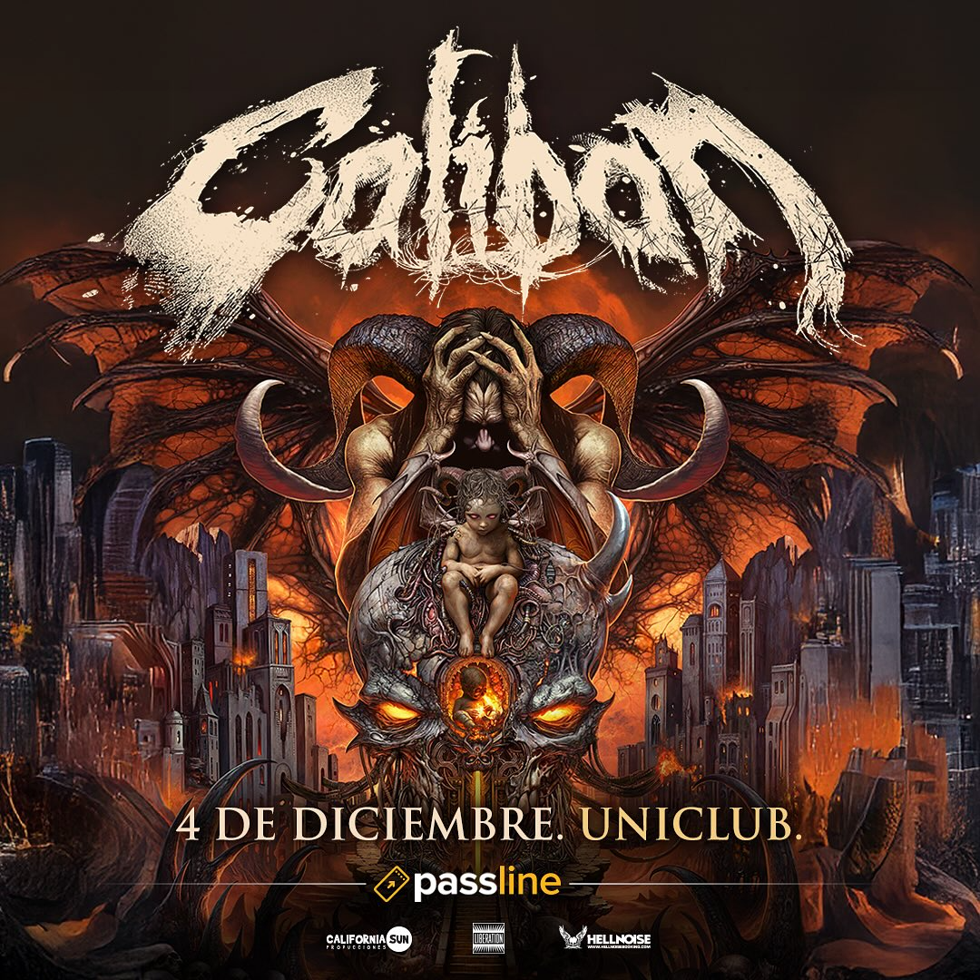@CALIBAN: EL GRUPO ALEMÁN DE METALCORE CALIBAN REGRESARÁN EL 4 DE DICIEMBRE PARA REALIZAR UN SHOW EN UNICLUB DE CIUDAD DE BUENOS AIRES.